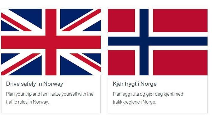 Lenkje til artikkel: Køyr trygt på norgesferie