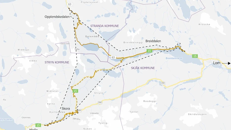 Lenkje til artikkel: Velkomen til  folkemøte i høve planoppstart for rv.  15 Strynefjellet med arm til Geiranger