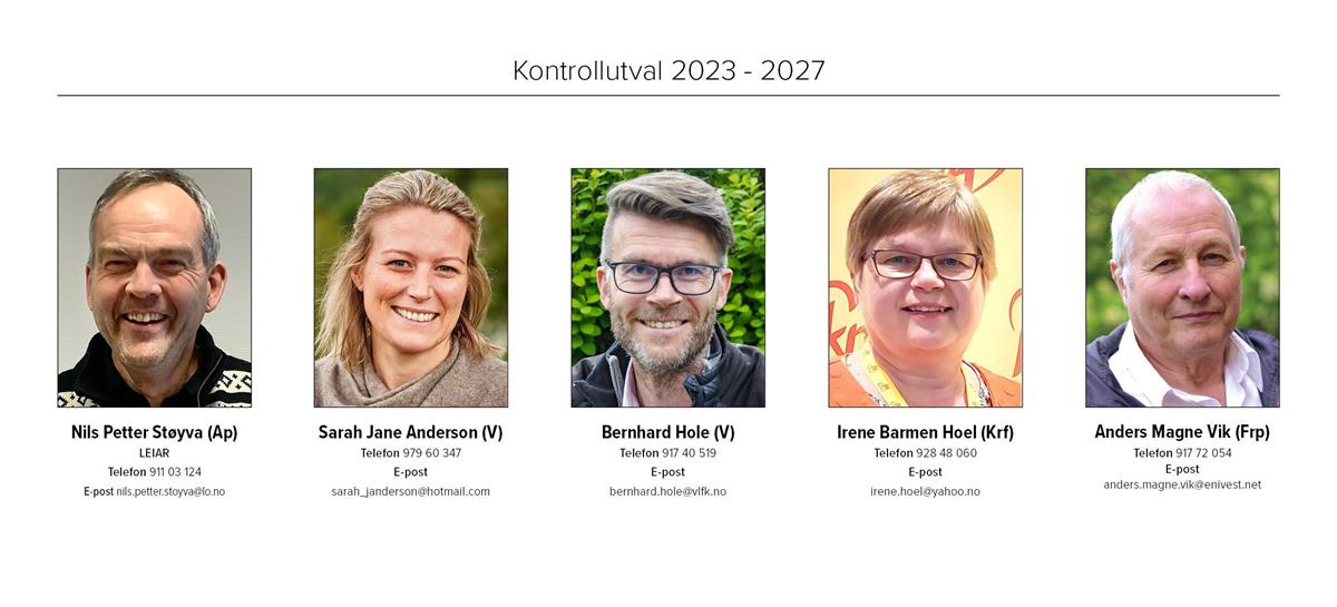 Bilde av medl i kontrollutvalet - Klikk for stort bilete